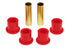 Prothane Range Rover Spring & Shackle Bushings - Red
