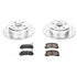 Power Stop 92-96 Lexus ES300 Rear Z23 Evolution Sport Brake Kit