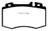 EBC 02-04 Mercedes-Benz C32 AMG (W203) 3.2 Supercharged Redstuff Front Brake Pads