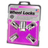 McGard Wheel Lock Nut Set - 4pk. (Uni-Lug) M12X1.5 / 13/16 Hex / .197in. Shank / 1.375in. L - Chrome