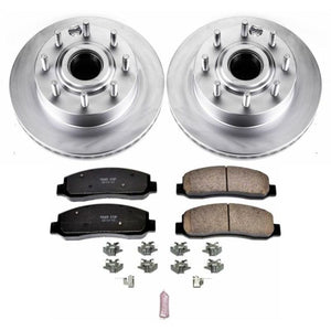 Power Stop 10-11 Ford F-350 Super Duty Front Z17 Coated Brake Kit