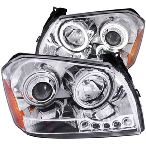 ANZO 2005-2007 Dodge Magnum Projector Headlights Chrome