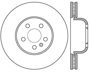 StopTech Slotted & Drilled Sport Brake Rotor