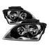Xtune Chrysler Pacifica 04-06 Halogen OEM Style Headlights Black HD-JH-CHRPA04-BK