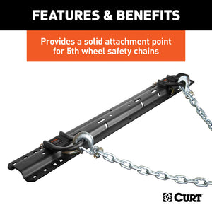 Curt 5th Wheel Safety Chain Anchors