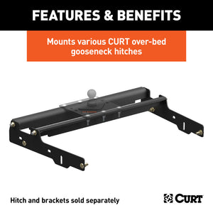 Curt 94-97 GMC C1500 Over-Bed Gooseneck Installation Brackets