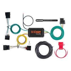 Curt 16-18 Volkswagen Passat Custom Wiring Harness (4-Way Flat Output)