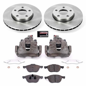 Power Stop 12-13 Volvo C30 Front Autospecialty Brake Kit w/Calipers