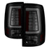 Spyder 09-16 Dodge Ram 1500 Light Bar LED Tail Lights - Black Smoke ALT-YD-DRAM09V2-LED-BSM