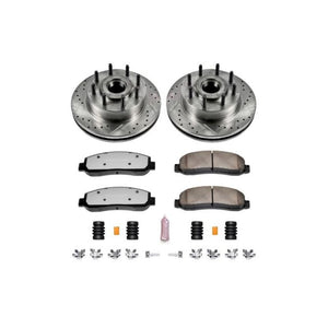 Power Stop 07-10 Ford F-350 Super Duty Front Z36 Truck & Tow Brake Kit