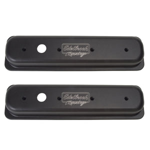 Edelbrock Valve Cover Victor Series Chevrolet 1987-1995 262-400 CI V8 Black