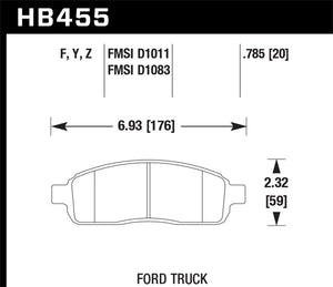 Hawk LTS Street Brake Pads