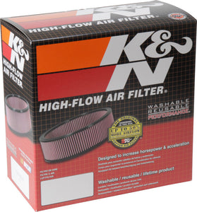 K&N X-Stream Top Filter - Red - Size 9in - 5.125in Neck Flange / 2.75in Height