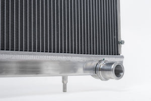 CSF R32 Nissan Skyline GT-R / GT-S Full Billet Aluminum High-Performance Radiator - Raw Finish