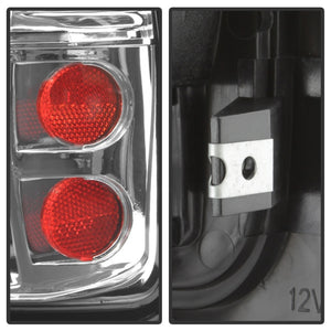 Xtune Dodge Ram 1500/2500/3500 94-01 Euro Style Tail Lights Chrome ALT-ON-DRAM94-C