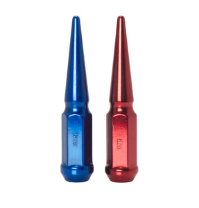 Wheel Mate Spiked Lug Nuts Set of 24 - Blue 14x2.0