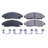 Power Stop 07-13 Acura MDX Front Z17 Evolution Ceramic Brake Pads w/Hardware