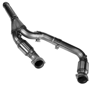 Kooks 14+ GM 1500 Series Truck 5.3L 3in x OEM Out Cat SS Y Pipe Kooks HDR Req