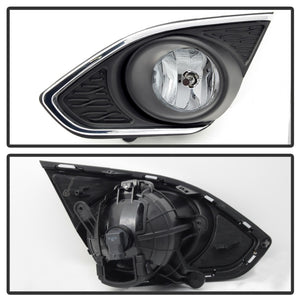 Spyder Chevy Spark 2013-2015 OEM Fog Light W/Universal Switch- Clear FL-CSPA2013-C