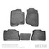Westin 2016-2018 Honda Pilot (5 passenger) Profile Floor Liners 4pc - Black