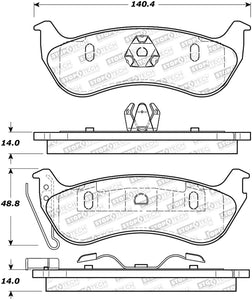 StopTech Street Select Brake Pads