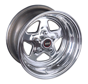 Weld ProStar 15x6 / 5x4.75 BP / 4.5in. BS Polished Wheel - Non-Beadlock