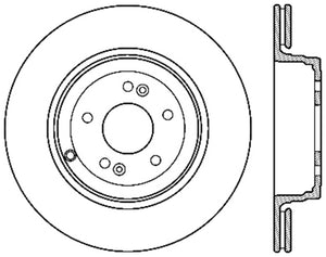 StopTech Power Slot 10-13 Hyundai Genesis Coupe Track & R-Spec Rear Right Drilled Rotor