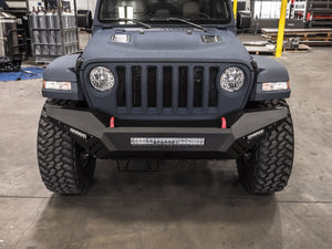 Road Armor 18-20 Jeep Wrangler JL SPARTAN Front Bumper - Tex Blk