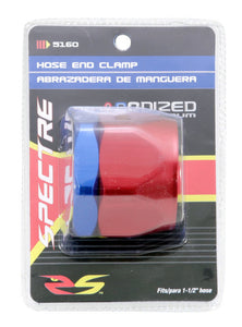 Spectre Magna-Clamp Hose Clamp 1-1/2in. - Red/Blue