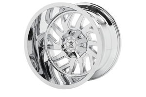RBP 65R Glock 22x14 8x170 BP / 4.5 BS -76mm Offset 125mm CB (Hub Centric) Chrome Wheel