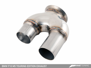 AWE Tuning BMW F10 M5 Touring Edition Axle-Back Exhaust Chrome Silver Tips