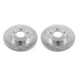 Power Stop 03-05 Kia Sedona Front Evolution Drilled & Slotted Rotors - Pair