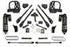 Fabtech 05-07 Ford F250 4WD w/o Factory Overload 6in 4Link Sys w/Dlss 4.0 C/O & Rr Dlss