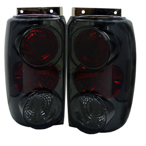 Spyder Ford Explorer 95-97 Euro Style Tail Lights Smoke ALT-YD-FEXP95-SM