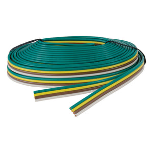 Curt Bonded 4-Way Trailer Wiring (16 Wire Gauge 25ft Spool)