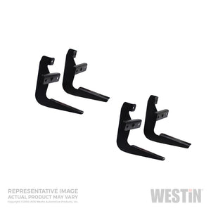 Westin 1998-2002 Ford Ranger Ext Cab 43135 DR (w/Rocker pinch weld) Running Board Mount Kit - Black