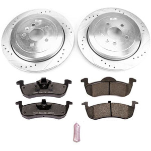 Power Stop 13-18 Lincoln MKT Rear Z36 Truck & Tow Brake Kit