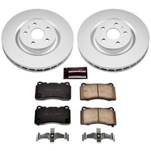 Power Stop 12-13 Buick Regal Front Z17 Evolution Geomet Coated Brake Kit