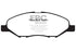 EBC 09-11 Nissan Versa 1.6 Greenstuff Front Brake Pads