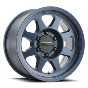 Method MR701 15x7 +15mm Offset 5x100 56.1mm CB Bahia Blue Wheel