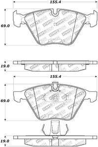 StopTech Street Select Brake Pads - Front