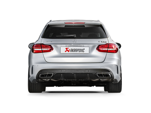 Akrapovic 15-17 AMG C63 Estate Evolution Line Cat Back (Titanium) w/ Carbon Tips (Req. Link Pipe)