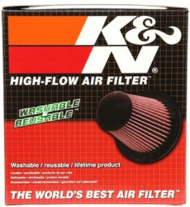 K&N Universal Clamp-On Air Filter 6in FLG / 7-1/2in B / 5in T / 6-1/2in H