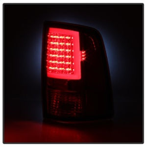 xTune Dodge Ram 1500 09-16 LED Tail Lights Incandescent Model Only - Red Clear ALT-ON-DR09-LBLED-RC