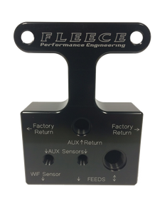 Fleece Performance 07.5-09 Dodge 6.7L Cummins 3rd Gen Fuel Distribution Block