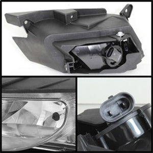 Spyder Mazda 3 2.5L 2010-2011 (excluding Speed3 Models)OEM Fog Lights w/Switch Clear FL-MM32010-C