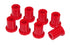 Prothane 60-74 Chrysler B / E Body Shackle Bushings - Red