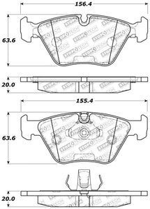 StopTech Performance 04-09 BMW X3 (E38) / 06-09 Z4 3.0Si (E86) / 00-07 330 Series Front Brake Pads