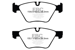 EBC 09+ BMW Z4 3.0 (E89) Redstuff Front Brake Pads