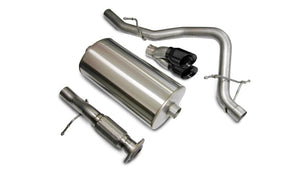 Corsa 2007-2008 Chevrolet Tahoe 5.3L V8 Black Sport Cat-Back Exhaust